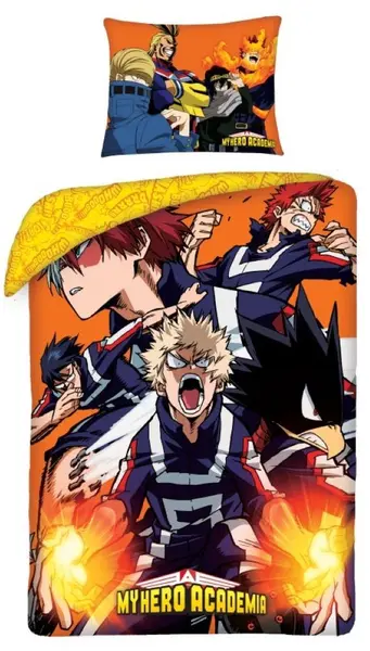 Set lenjerie de pat copii Halantex - My Hero Academia, Heroes Rising