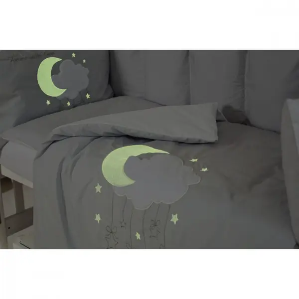 Set lenjerie de pat cu 6 piese Twins Moonlight