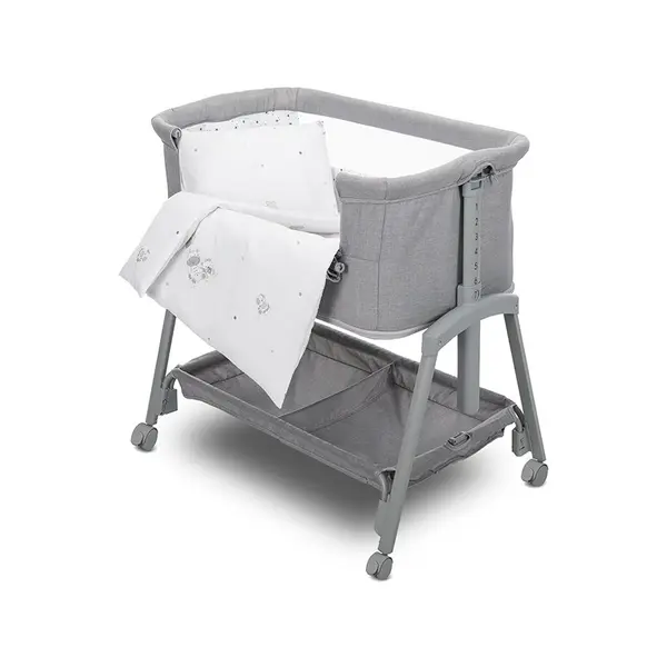Set lenjerie pat 5 piese bumbac ranforce Eva Giraffe White