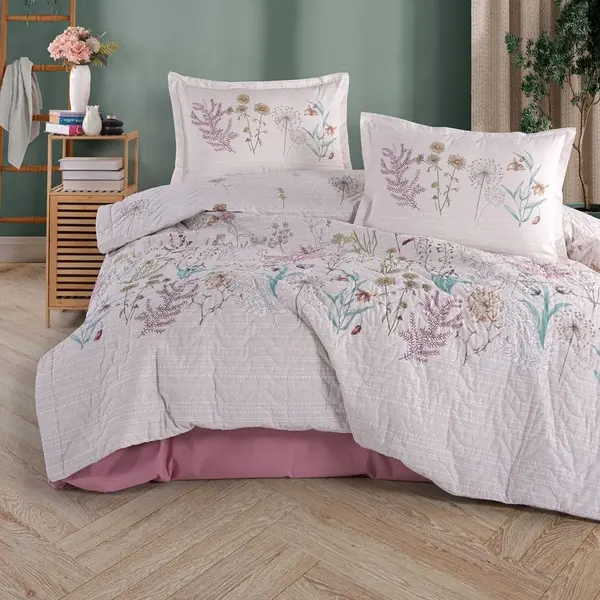 Set Lenjerie si Cuvertura Bahari (Bumbac 100%)