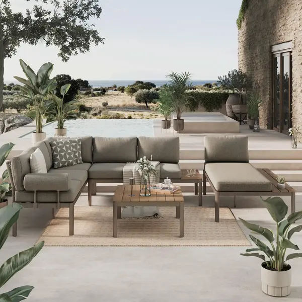 Set Lounge 3 piese 219/238 cm