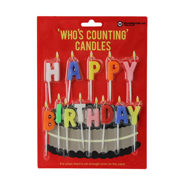 Set lumanari - Happy Birthday | NPW
