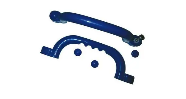 Set manere din plastic 25 cm,albastru