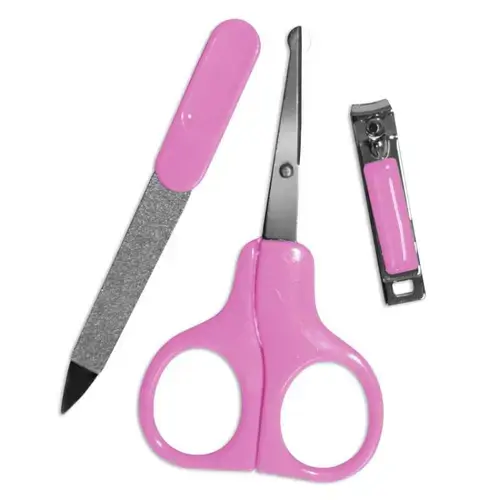Set manichiura bebe Lorelli, 3 piese, Pink