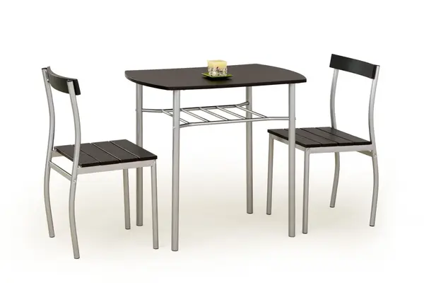 Set masa Lance + 2 scaune wenge
