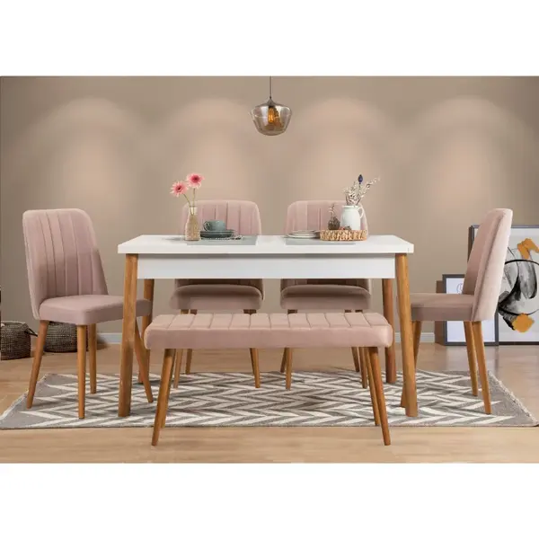 Set Masa si Scaune 6 Piese Costa 0900 - 2 AB