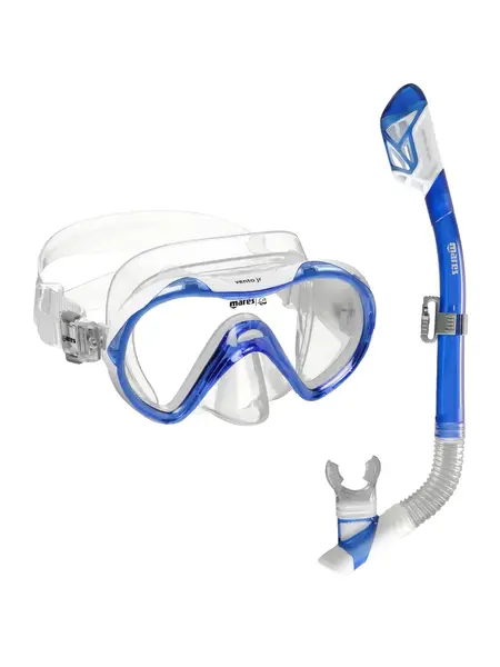 Set masca si tub de respiratie copii Vento Jr Dry