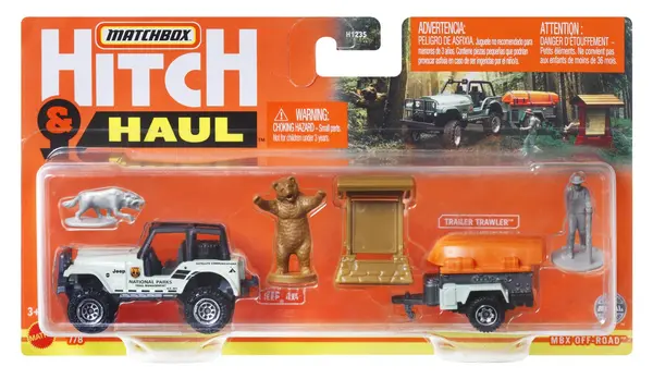 Set masinuta - Matchbox Hitch & Haul - MBX Off-Road | Mattel