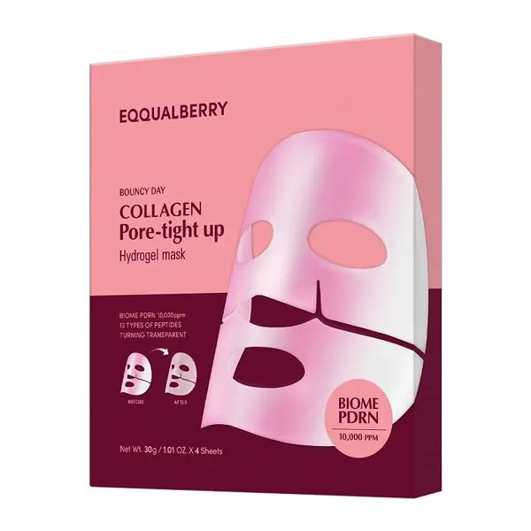 Set masti hidrogel pentru fermitate, 4 bucati, Eqqualberry