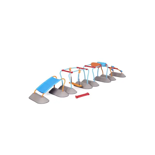 Set mega Traseu de echilibru si motricitate Mini Parkour