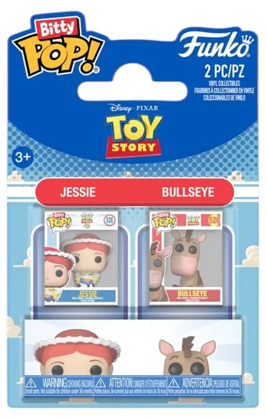Set mini figurine Funko Bitty POP! Disney: Toy Story - Jessie & Bullseye
