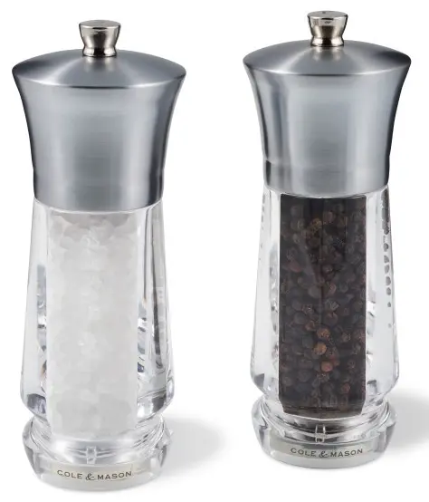 Set moară de sare și piper Cole & Mason - "Exford", 16,5 cm