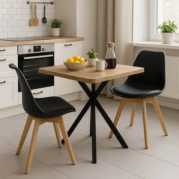 Set mobilier bucatarie 3 buc Treat Natural 70x70x75 cm