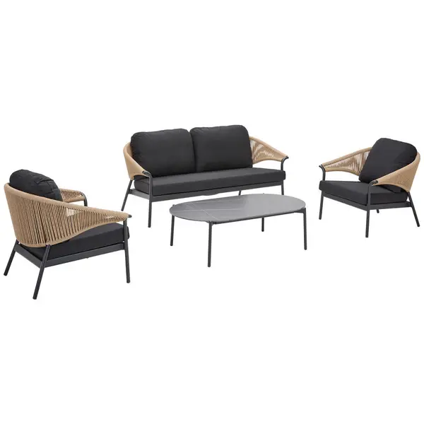 Set Mobilier De Grădină 4 piese