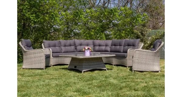 Set mobilier premium de gradina Dublin, rattan