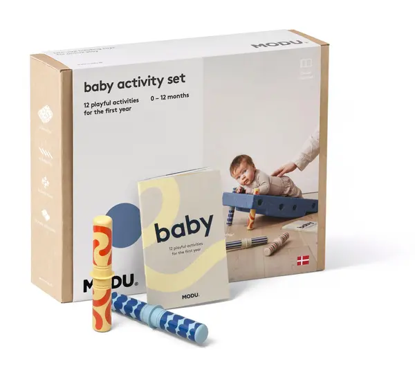 Set modular pentru activități pentru bebeluși Modu - Albastru închis/Albastru cerneală
