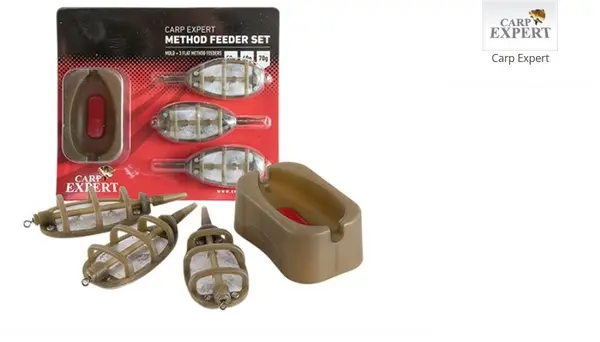 SET MOMITOARE METHOD Accesorii pescuit > Nada si momeli CU MATRITA CARP EXPERT 50-60-70G