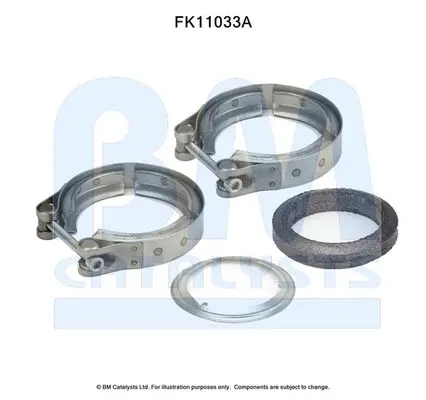 Set montaj, filtru funingine/particule BM CATALYSTS FK11033