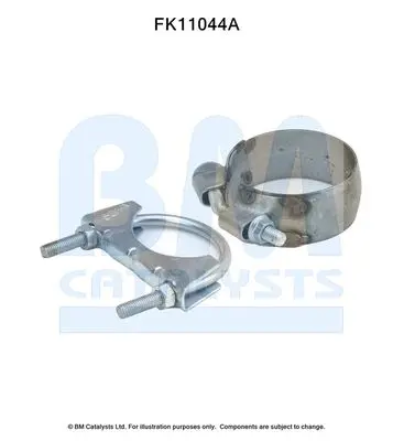 Set montaj, filtru funingine/particule BM CATALYSTS FK11044