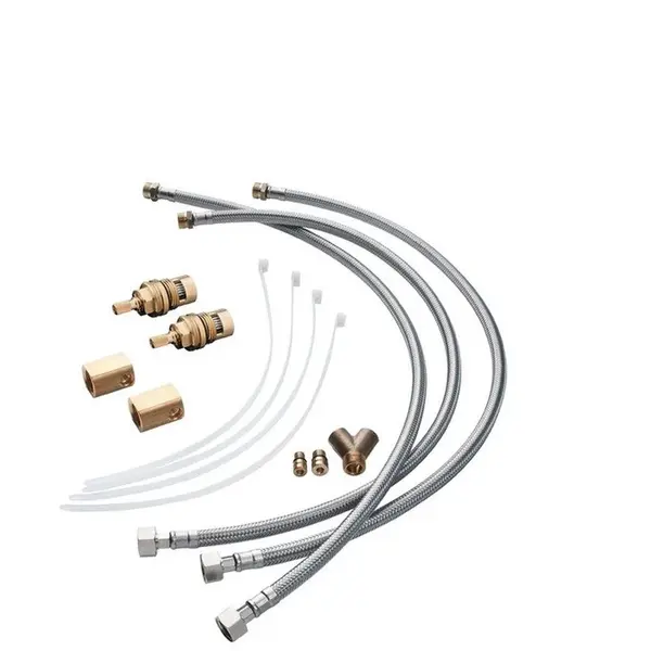 Set montaj pentru baterie lavoar cu 3 orificii Hansgrohe Axor