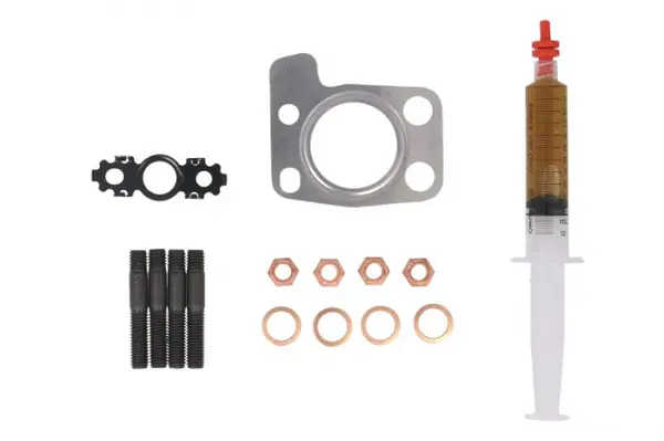 Set montaj turbocompresor (cu garnituri) potrivit CITROEN DS3; FORD B-MAX, C-MAX II, FIESTA VI, FOCUS III, GALAXY II, GALAXY MK II, GRAND C-MAX, MONDEO IV, S-MAX 1.6D 11.09-