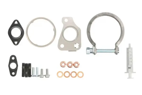 Set montaj turbocompresor potrivit ALFA ROMEO MITO; FIAT DOBLO, DOBLO CARGO, FIORINO MINIVAN, PUNTO, PUNTO EVO, QUBO; LANCIA MUSA; OPEL ASTRA J, COMBO TOUR, COMBO MINIVAN, CORSA D 1.3D 03.09-