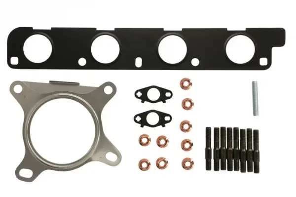 Set montaj turbocompresor potrivit AUDI A1, A3, Q3, TT; SEAT ALHAMBRA, ALTEA, ALTEA XL, LEON, TOLEDO III; SKODA OCTAVIA II; VW AMAROK, BEETLE, EOS, GOLF V, GOLF VI, JETTA III, JETTA IV 2.0 09.04-