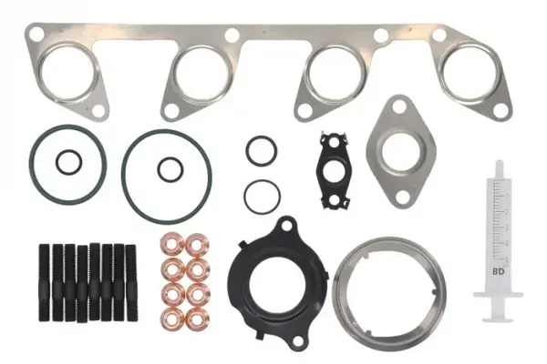 Set montaj turbocompresor potrivit AUDI A3, TT; SEAT ALTEA, ALTEA XL, LEON, TOLEDO III; SKODA OCTAVIA II, SUPERB II, YETI; VW BEETLE, EOS, GOLF PLUS V, GOLF V, GOLF VI 2.0D 05.03-