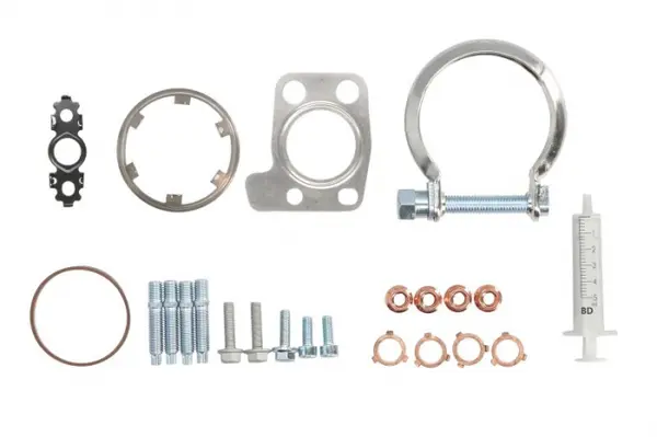 Set montaj turbocompresor potrivit DS DS 3, DS 4; CITROEN BERLINGO, BERLINGO MULTISPACE, BERLINGO MINIVAN, C3 AIRCROSS II, C3 II, C3 III, C3 PICASSO, C4 CACTUS, C4 GRAND PICASSO II 1.6D 04.14-