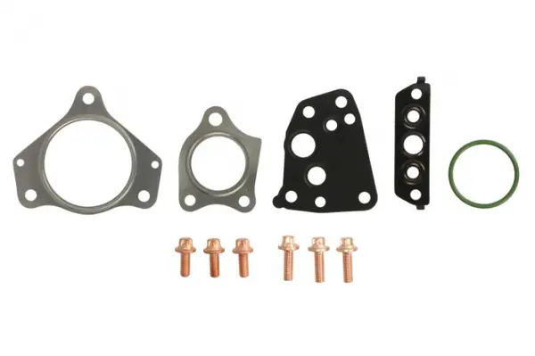 Set montaj turbocompresor potrivit MERCEDES C T-MODEL (S203), C (W203), CLK (A209), CLK (C209), CLS (C219), E T-MODEL (S211), E (W211), G (W463), GL (X164), M (W164) 3.0D 01.05-
