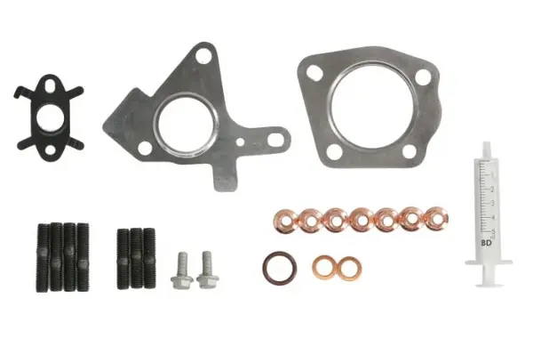 Set montaj turbocompresor potrivit NISSAN QASHQAI I, TIIDA; RENAULT CLIO III, KANGOO II, LAGUNA III, MEGANE II, MODUS, SCENIC II 1.5D 05.05-