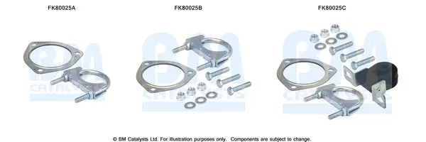 Set montare, catalizator BM CATALYSTS FK80025