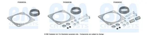 Set montare, catalizator BM CATALYSTS FK90953