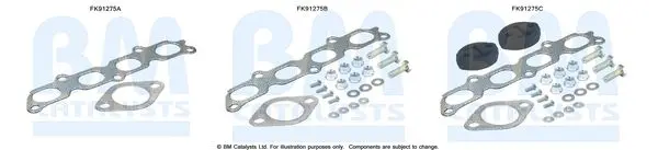 Set montare, catalizator BM CATALYSTS FK91275