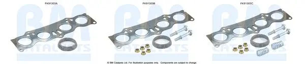 Set montare, catalizator BM CATALYSTS FK91303