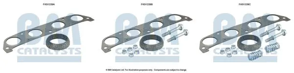 Set montare, catalizator BM CATALYSTS FK91339