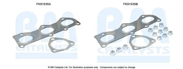 Set montare, catalizator BM CATALYSTS FK91535