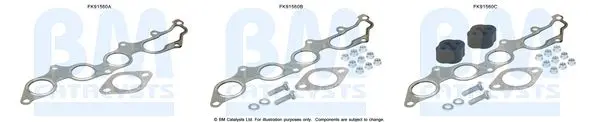 Set montare, catalizator BM CATALYSTS FK91560