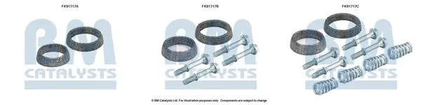 Set montare, catalizator BM CATALYSTS FK91717