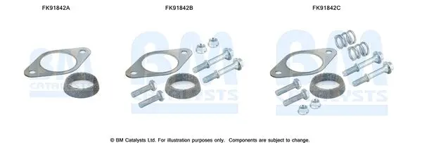 Set montare, catalizator BM CATALYSTS FK91842