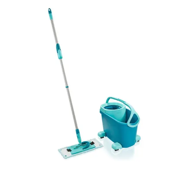Set mop cu galeata pe roti Leifheit Clean Twist M Ergo Mobile