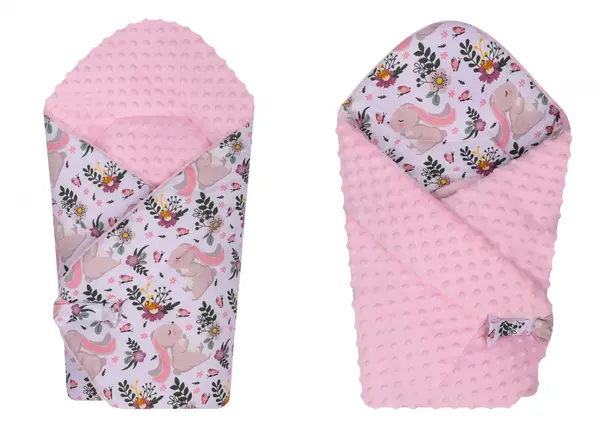 Set multifunctional complet pentru bebelusi cu 5 piese Minky Rabbit
