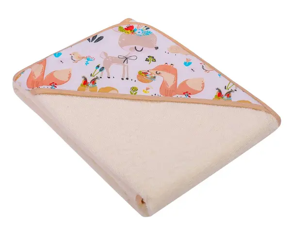 Set multifunctional complet pentru bebelusi cu 5 piese Minky Deer