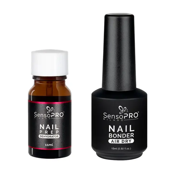 Set Nail Prep Dehydrator + Nail Bonder Primer SensoPRO Milano