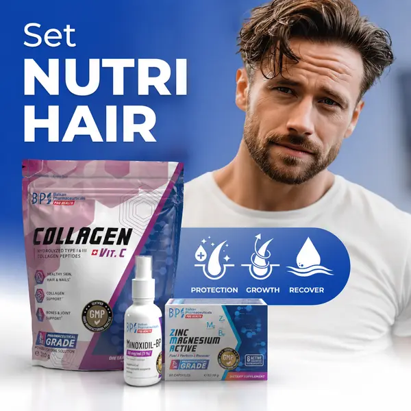 SET: NUTRI HAIR pentru bărbați