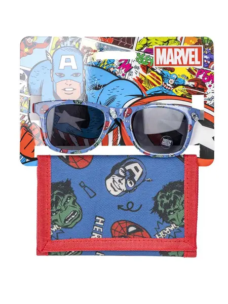 Set ochelari de soare si portofel Avengers