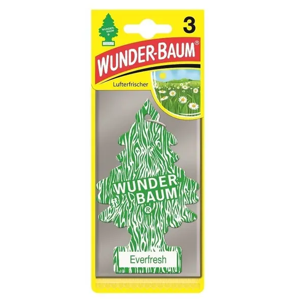Set Odorizant Auto Everfresh, 3 Bucati, Wunder-Baum