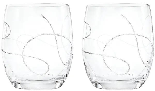 Set pahare de whisky Bohemia Crystalex - String Decor, 2 buc, 300 ml