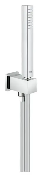 Set para de dus Grohe Euphoria Cube Stick 26405000, 1/2, universal, include cot iesire pentru alimentare cu apa, 1 pulverizare, Crom