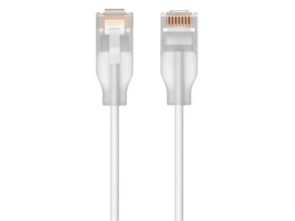 Set Patchcord Ubiquiti UniFi 24 de bucati, cat6, 15 cm, alb, UACC-Cable-Patch-EL-0.15M-W-24